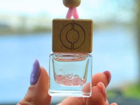 Cello Crystal Car Aroma - Summer Berry - Rose Quartz For Cheap