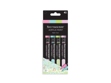 Spectrum Noir Acrylic Paint Marker (4PC)-Pastel For Cheap