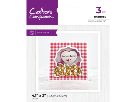 Crafter s Companion - Stamp and Die - Rabbits For Cheap