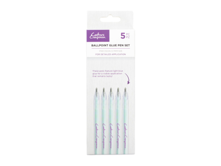 Crafter s Companion Ball Point Glue Pen Set (5PK) on Sale