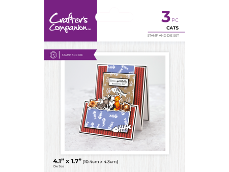 Crafter s Companion - Stamp and Die - Cats Online now