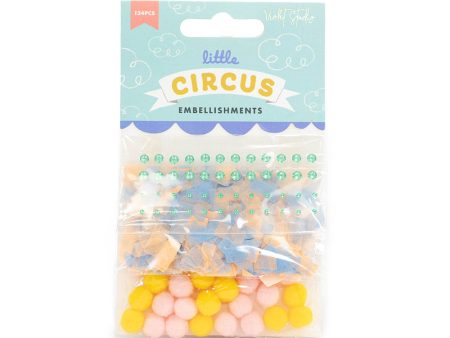 Little Circus Embellishments Multipack - Violet Studios For Sale