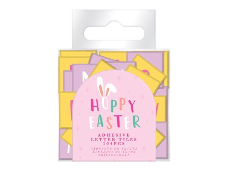 Letter Tiles - Hoppy Easter - 104pcs - Violet Studios Sale