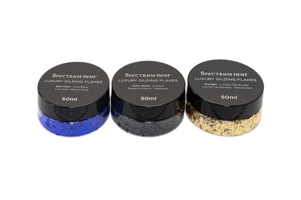 Spectrum Noir 50ml Luxury Gilding Flakes - Cosmic (3PC) Hot on Sale