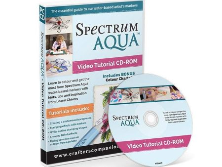 Spectrum Aqua Watercolour Video Tutorial CD-ROM on Sale