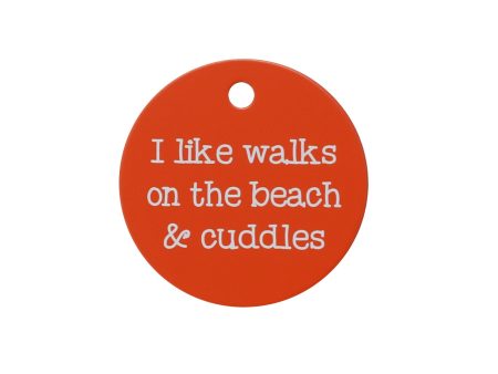 Splosh Dog Tag - Walk and Cuddles Dog ID Tag Online Hot Sale