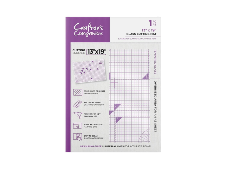 Crafter s Companion 13  x 19  Glass Cutting Mat Discount