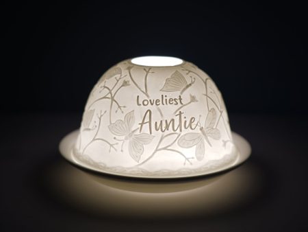 Cello Tealight Dome - Loveliest Auntie Online