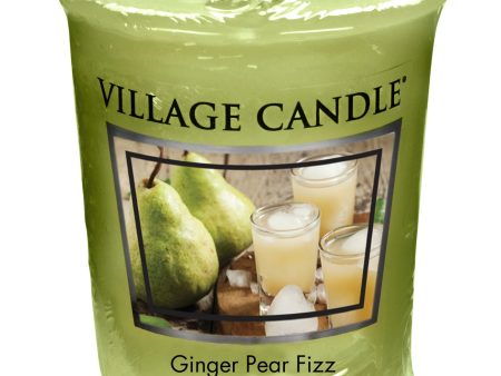 Village Candle Votive - Ginger Pear Fizz For Discount