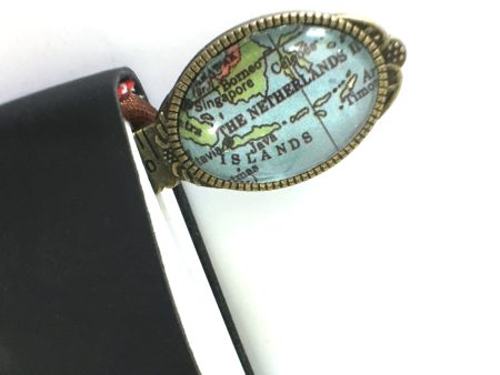 Indonesia Vintage Map Bookmark Supply