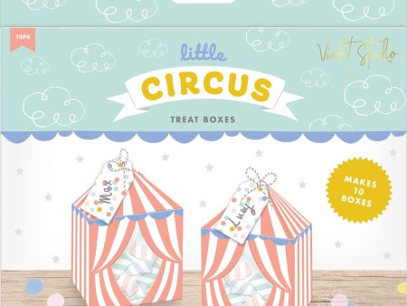 Little Circus Treat Boxes - Violet Studios For Discount