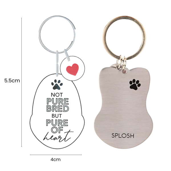 Splosh Pet Keyring - Pure of Heart Online Hot Sale