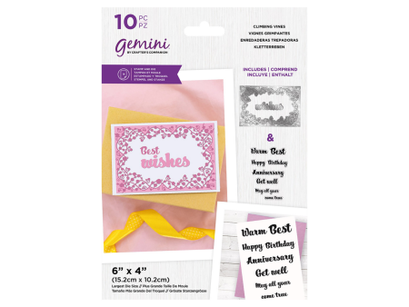 Gemini - Stamp & Die Set - Climbing Vines Cheap