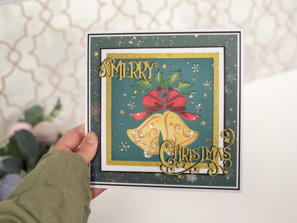 5.5  x 5.5  Pre-Cut Christmas Layering Cards - 40 Pack Online now