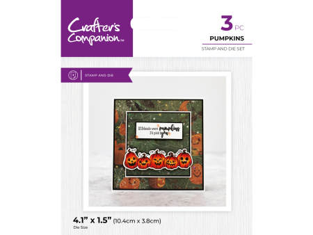 Crafter s Companion - Stamp and Die - Pumpkins For Sale