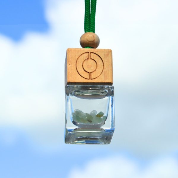 Cello Crystal Car Aroma - Wood Sage & Sea Salt - Aventurine Fashion