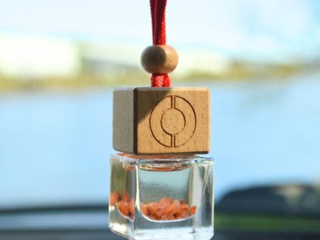 Cello Crystal Car Aroma - Rhubard Fizz - Red Agate Discount