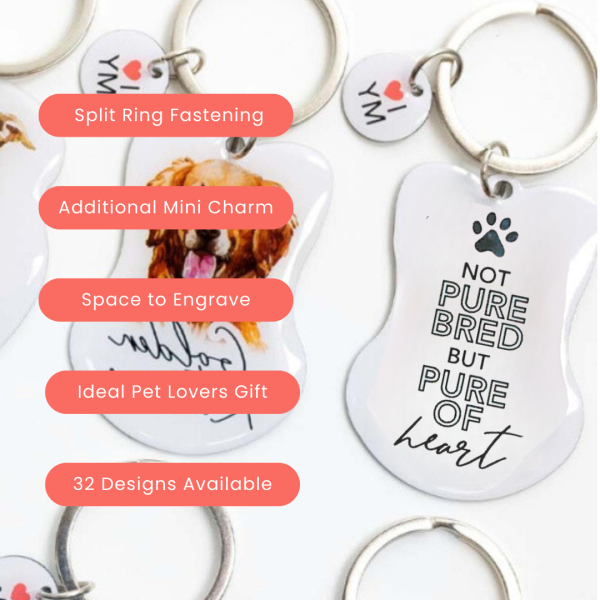 Splosh Pet Keyring - Pure of Heart Online Hot Sale