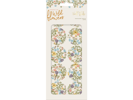 Envelope Seals - Amongst The Wildflowers - 30pk - Violet Studios Online