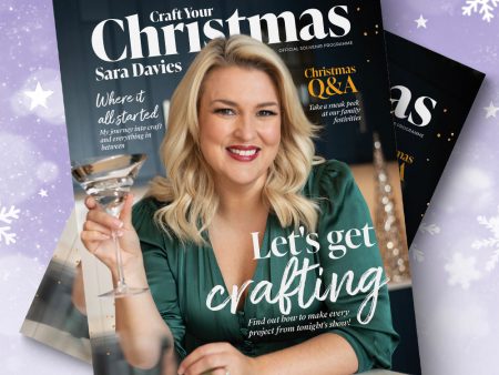 Sara Davies - Craft Your Christmas Tour Programme on Sale