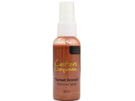 Crafter s Companion Shimmer Spray - Sunset Bronze For Cheap