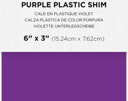 Gemini Mini Accessories - Plastic Shim Purple Cheap