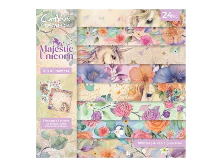 Majestic Unicorn - 12” x 12” Paper Pad Online Hot Sale