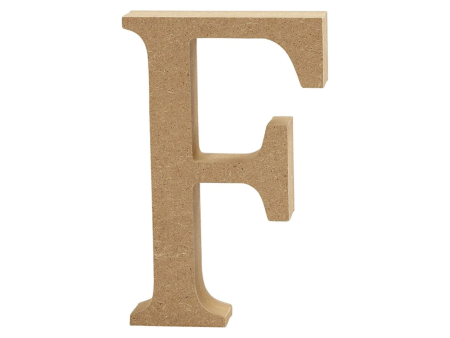 Creativ Wooden Letter - F Discount