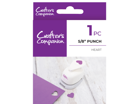 Crafter’s Companion Hole Punch - Heart For Cheap