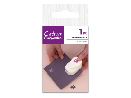 Crafters Companion Paper Punch - Oak Leaf Supply