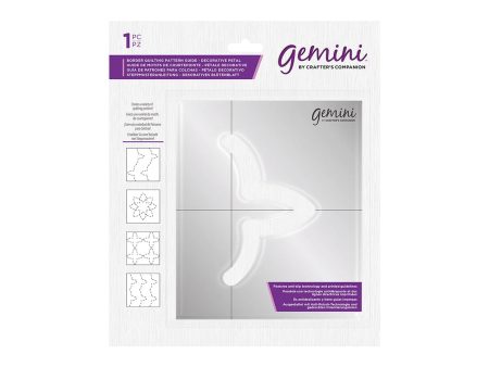 Gemini Border Quilting Pattern Guide - Decorative Petal Discount