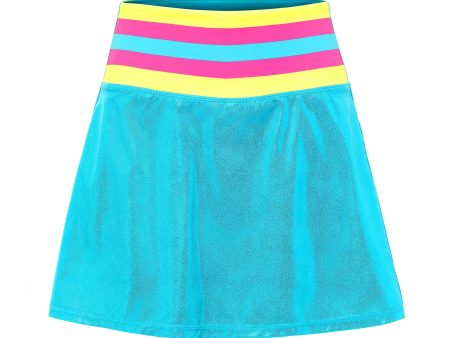 Barbara Girl Athletic Skort - Blue Cheap