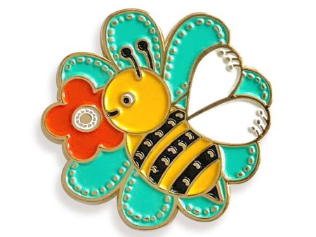 Bee Enamel Pin Discount