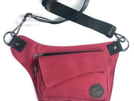 Crimson Rose Hip Bag For Sale