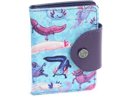 A Lotta Axolotls Snap Wallet Fashion