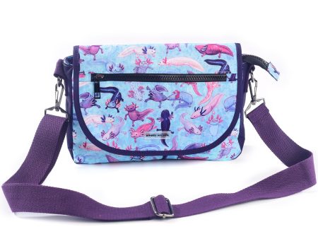 A Lotta Axolotls Stride Crossbody Online Hot Sale