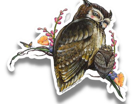 Mama & Baby Owl Sticker Supply