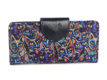 Cool Cats Long Wallet Online now