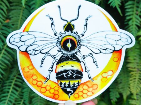 Blessed Bee Vinyl Sticker For Discount