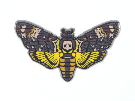 Death s Head Hawkmoth Enamel Pin Hot on Sale