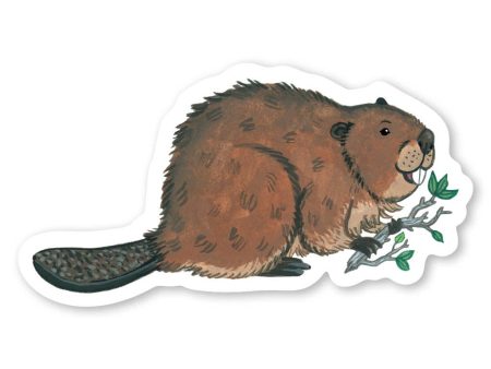 Beaver Sticker Cheap