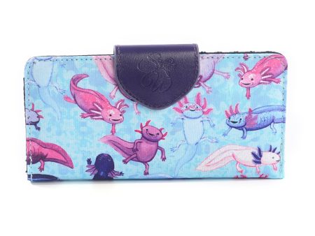 A Lotta Axolotls Long Wallet Supply